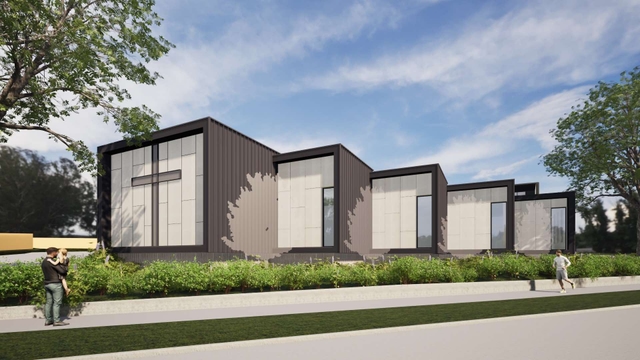 Artist's impression of the new CCCV building