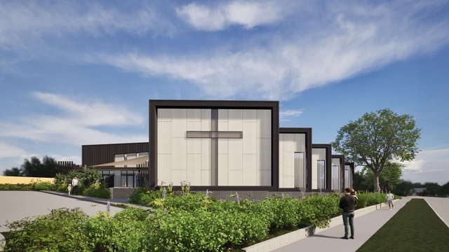 Artist's impression of the new CCCV building