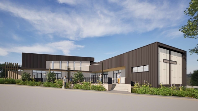 Artist's impression of the new CCCV building