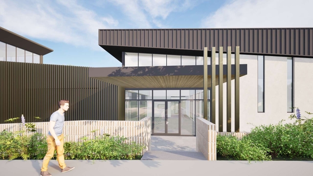 Artist's impression of the new CCCV building