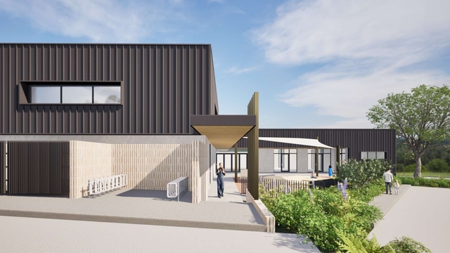 Artist's impression of the new CCCV building
