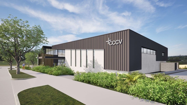 Artist's impression of the new CCCV building